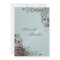 Wedding Invitation - Elegant Shattered Red Rose