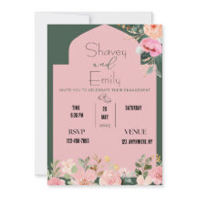 wedding Invitation, Engagement announcement
