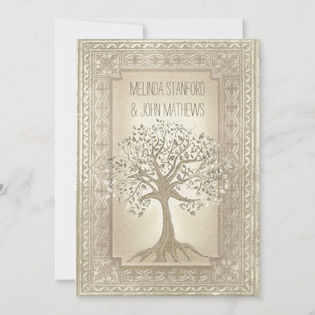Wedding Invitation Family Tree (Front)