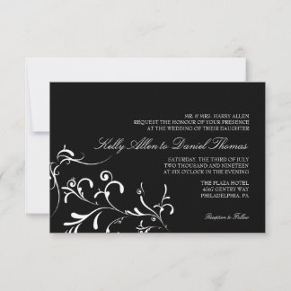 Wedding Invitation | Floral Grace |blw
