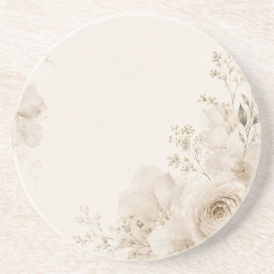 Wedding Invitation for Modern European Events Coaster