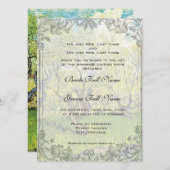 Wedding invitation from bride and groom's parents (Front/Back)