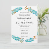 Wedding Invitation Hosted by Bride's Parents (Standing Front)
