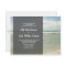 Wedding Invitation // Modern Beach Collection