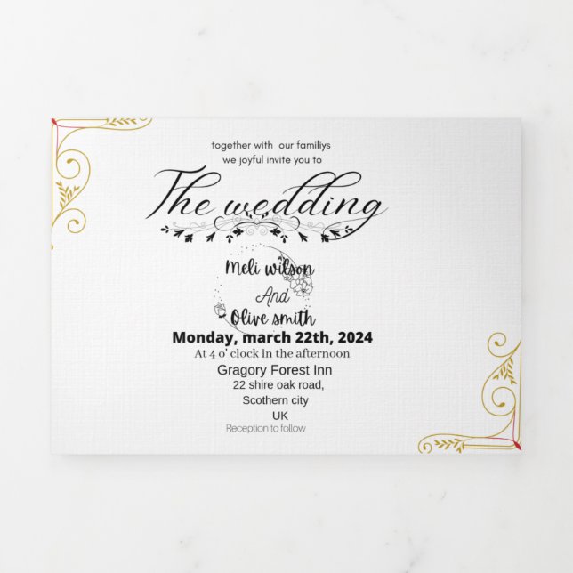 Wedding invitation normal  (Cover)