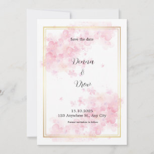 Wedding Invitation Portrait