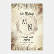 Wedding invitation