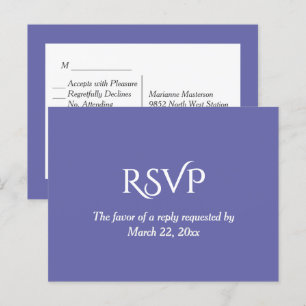 Wedding Invitation Postcard