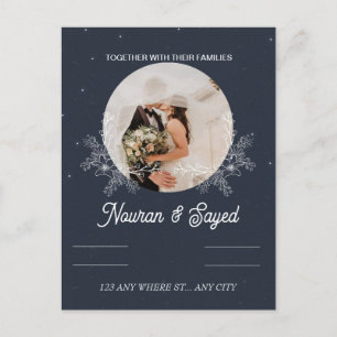 Wedding Invitation Postcard