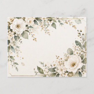 Wedding Invitation Postcard