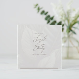 Wedding Invitation QR Code