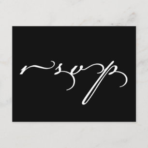 Wedding Invitation Reply Cards RSVP
