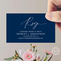 Wedding Invitation RSVP, Modern Romantic Reminder