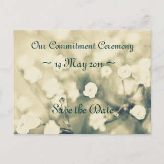 Wedding Invitation Save the Date template card