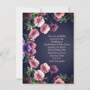Wedding invitation simple
