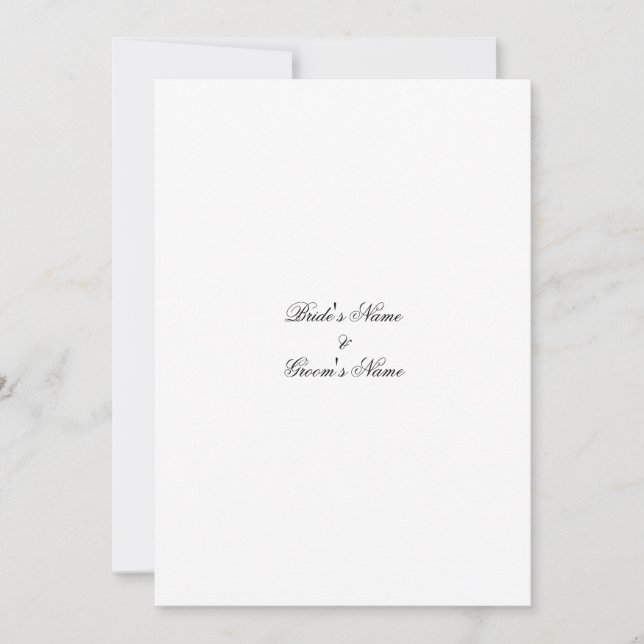 Wedding invitation template - Create your own (Front)