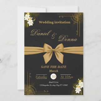 Wedding invitation : The best Invitation
