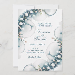 wedding invitation Together with Love