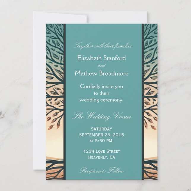 Wedding Invitation | Tree of Life (Front)