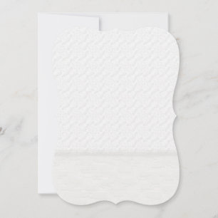 Wedding invitation vintage white pure 
