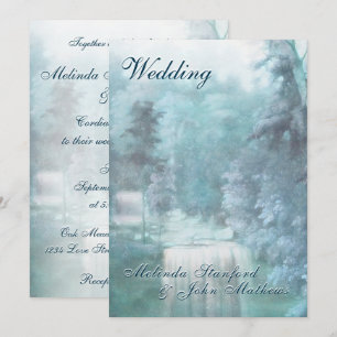 Wedding Invitation   Waterfall Country