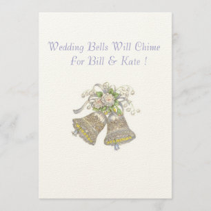 Wedding Invitation Wedding Bells Will Chime