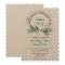 Wedding Invitation Winter Wreath