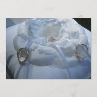 Wedding Invitation with Rings