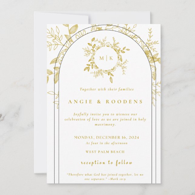 Wedding invitations (Front)