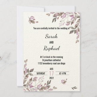 Wedding Invitations 