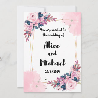 Wedding invitations 
