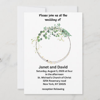 Wedding Invitations