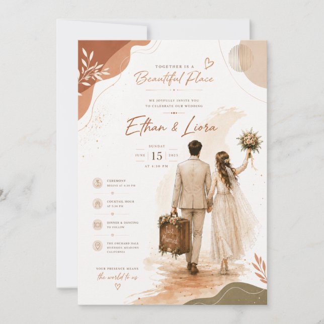 wedding invitations (Front)
