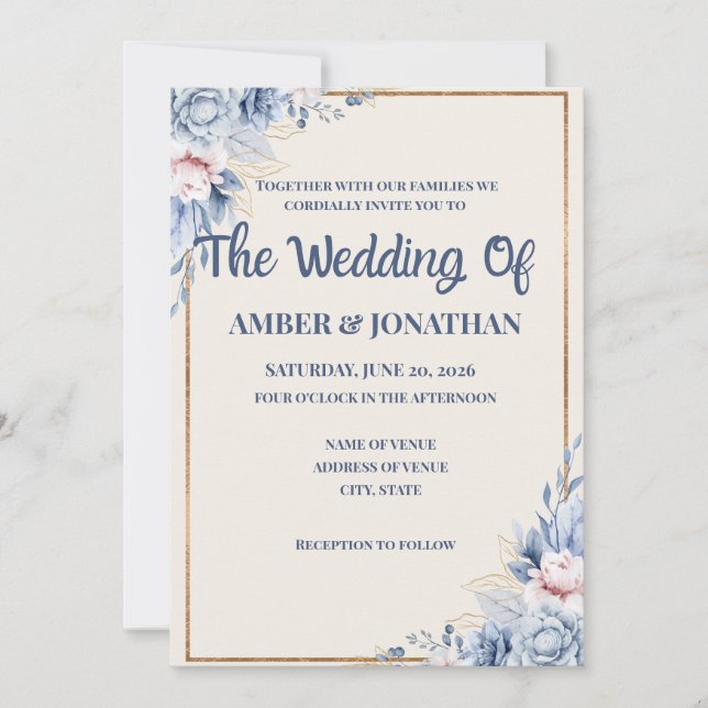 Wedding Invitations  (Front)
