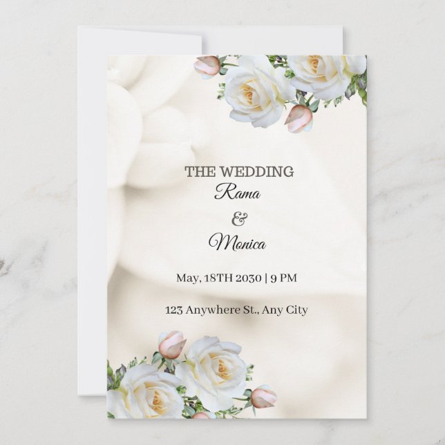 wedding invitations (Front)