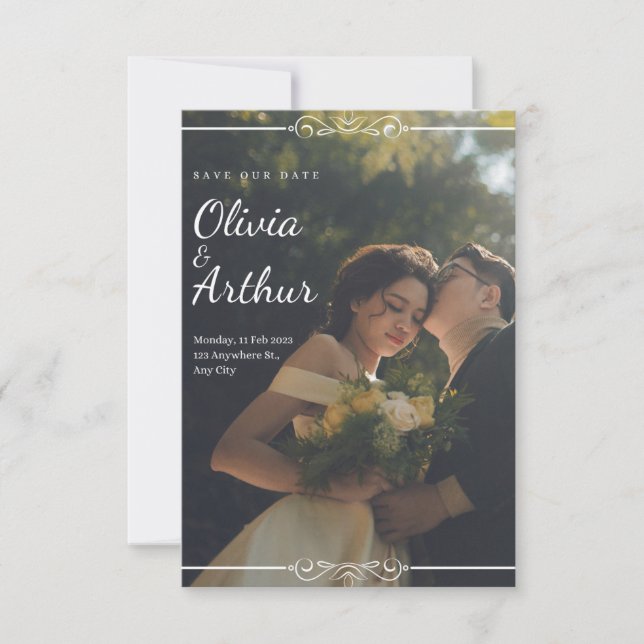 wedding invitations card (Front)