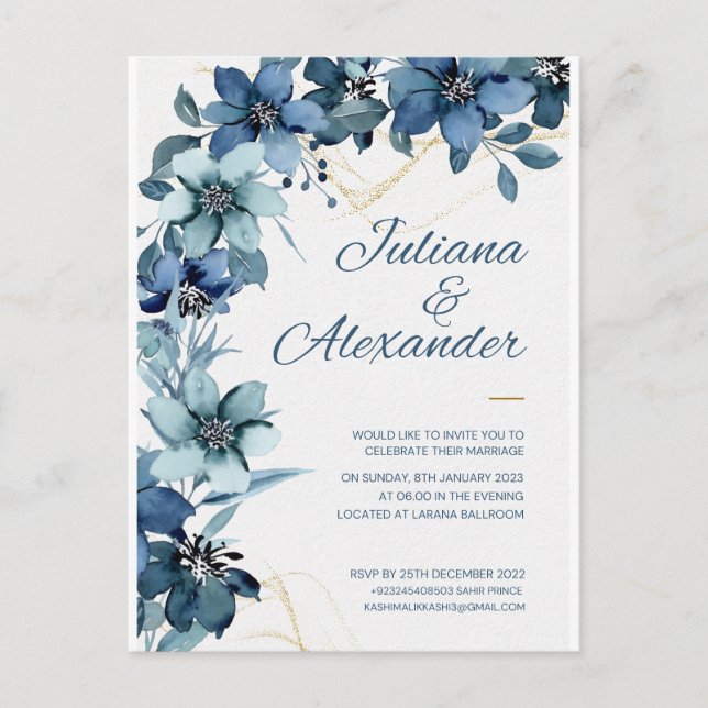 Wedding Invitations Card (Front)