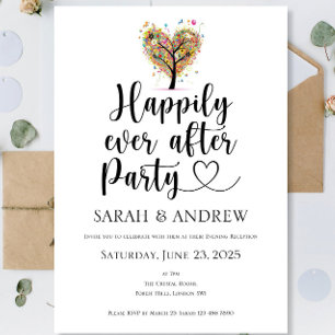 Wedding Invitations Summer Happily Ever After Part