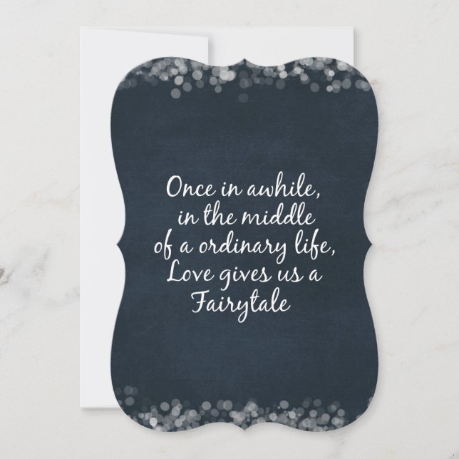 Wedding Invitations with Love Quote (Front)