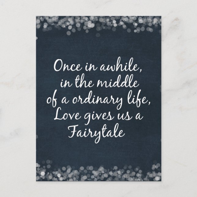 Wedding Invitations with Love Quote (Front)