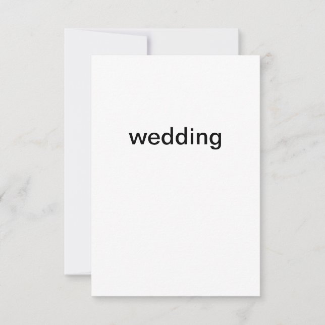 wedding invite (Front)