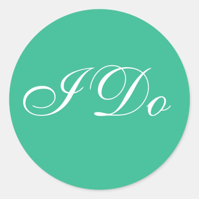 Wedding Invite Mountain Meadow Classic Round Sticker (Front)