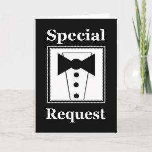 Wedding Invite - Special Request