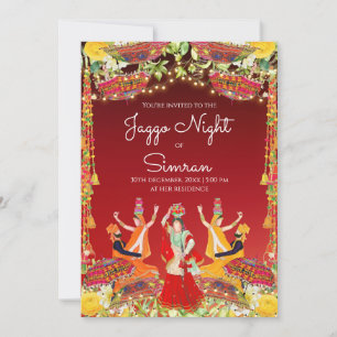 Wedding Jaggo invites as Jago invitations