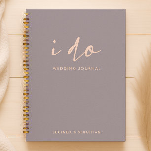 Wedding Journal   Modern Minimal Wedding Plans