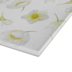 Wedding Joy Glass Cutting Board