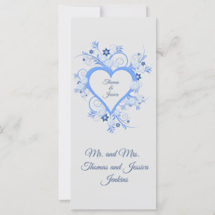 Wedding Keepsake Favour with Romantic Heart Frame