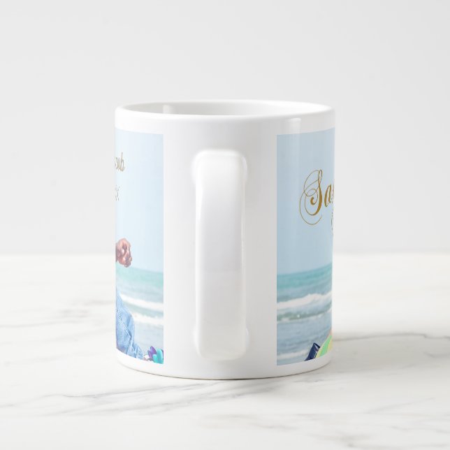 Wedding Keepsake Photo Mug (Back)