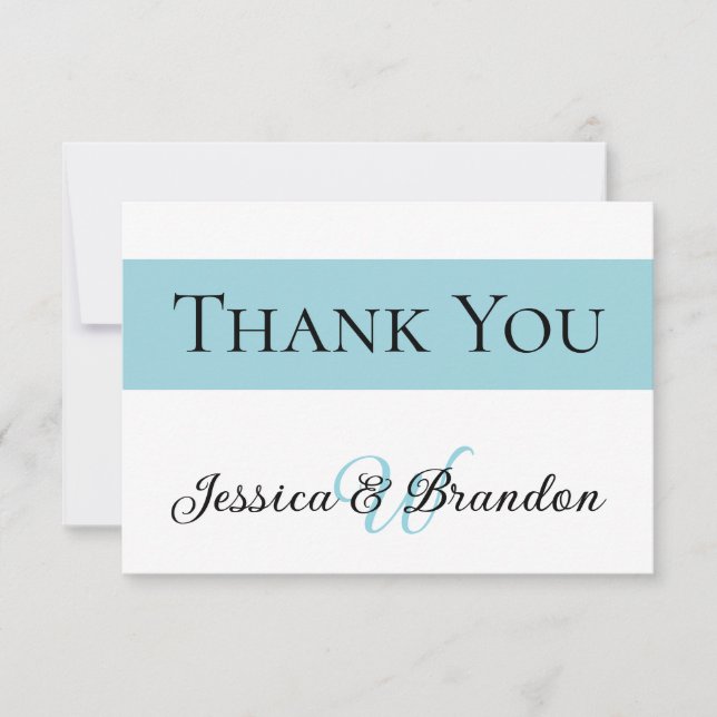 Wedding Label 016 Thank You Card (Front)