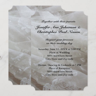 Wedding Lace Dress Image Wedding Invitation